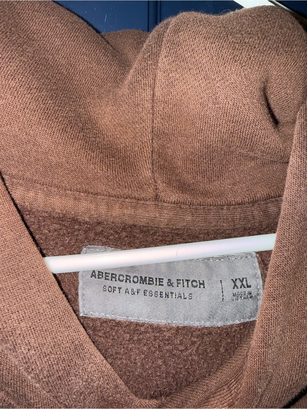 Abercrombie & Fitch Chestnut Brown Pullover Hoodie - Picture 3 of 3